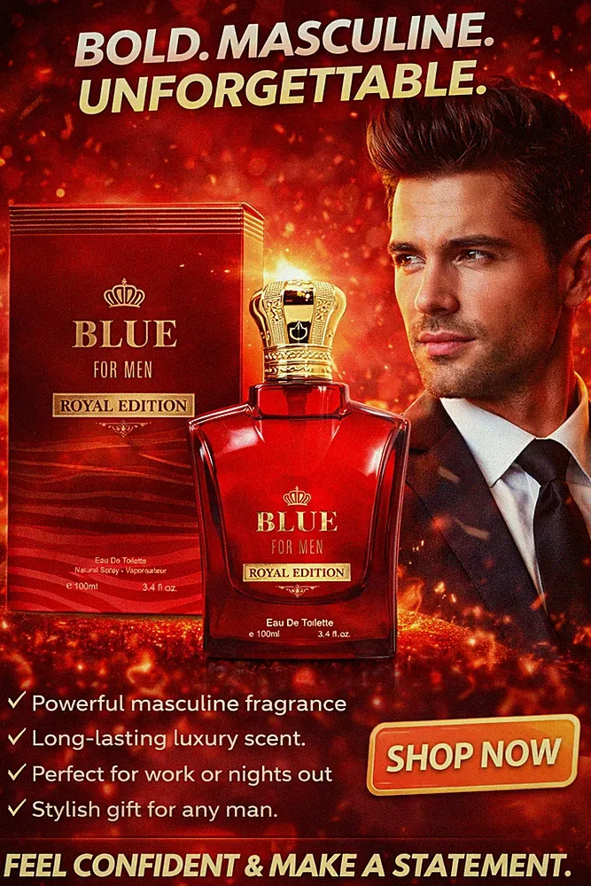 Blue for Men Royal Edition 3.4 oz Eau de toilette Long Lasting Fragrance