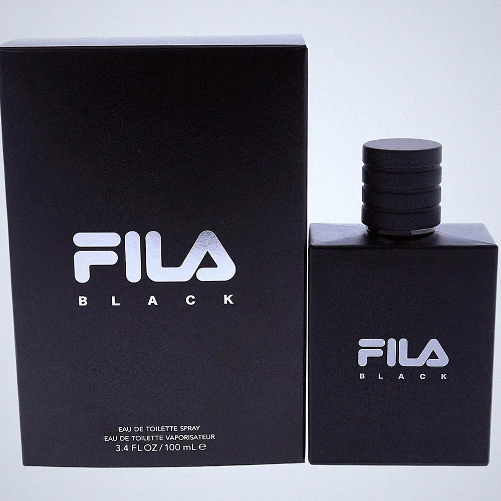 Fila Black Cologne for Men - Perfume for Men - 3.4 oz Eau de Toilette