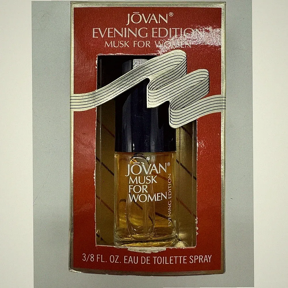 Jovan Musk For Women Evening Edition Eau De Toilette Spray 3/8 fl oz new In Box